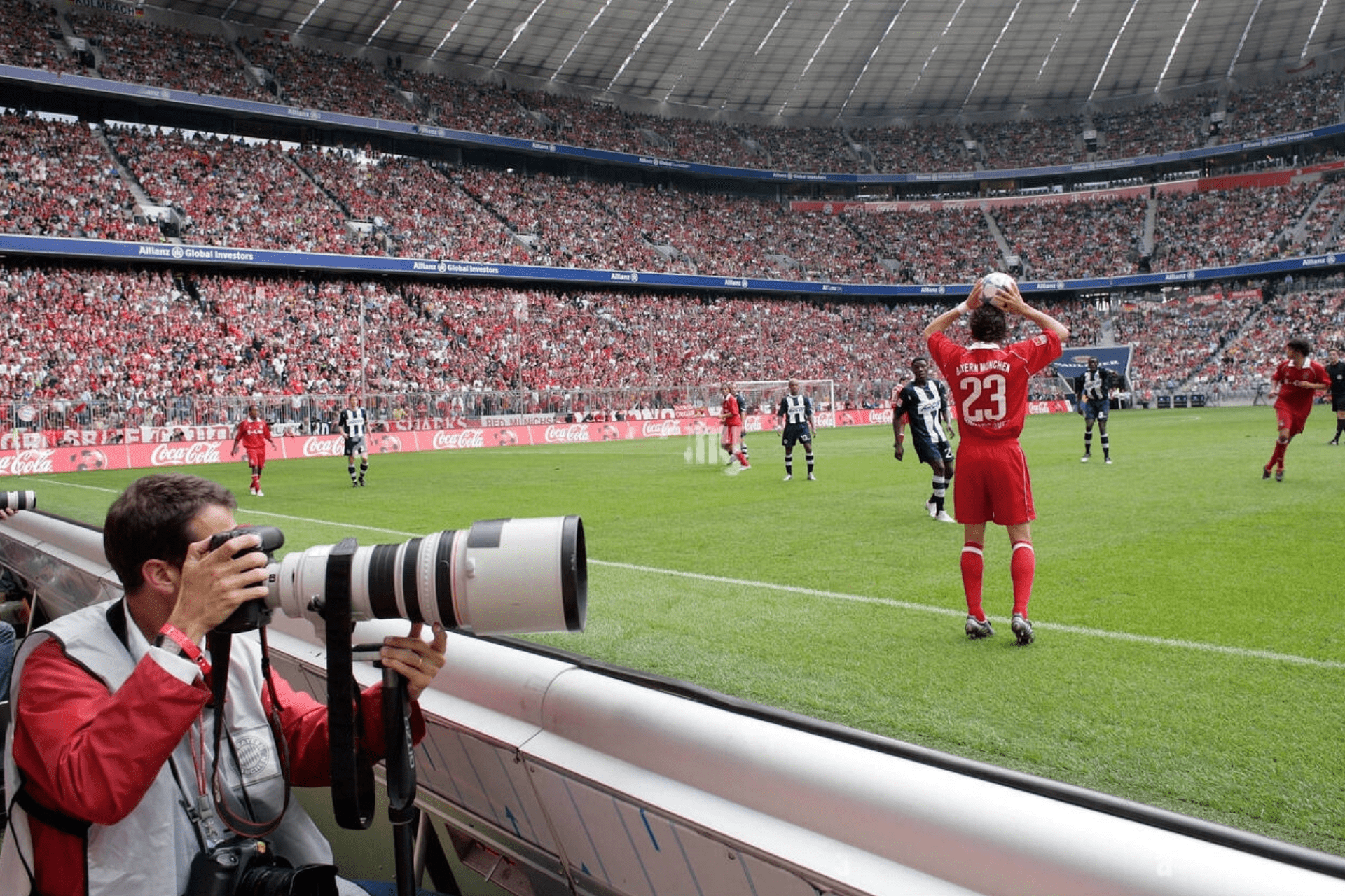 shooting photo des joueurs