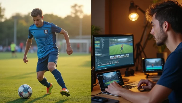 CV vidéo : l’outil indispensable pour les footballeurs en quête de visibilité